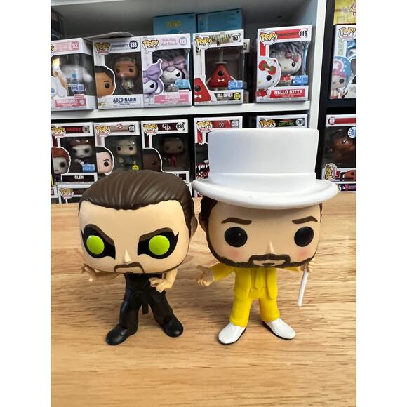 2 VAULTED It's Always Sunny Funko Pops Charlie Dayman #1054 Mac Nightman #1052 - Picture 1 of 6
